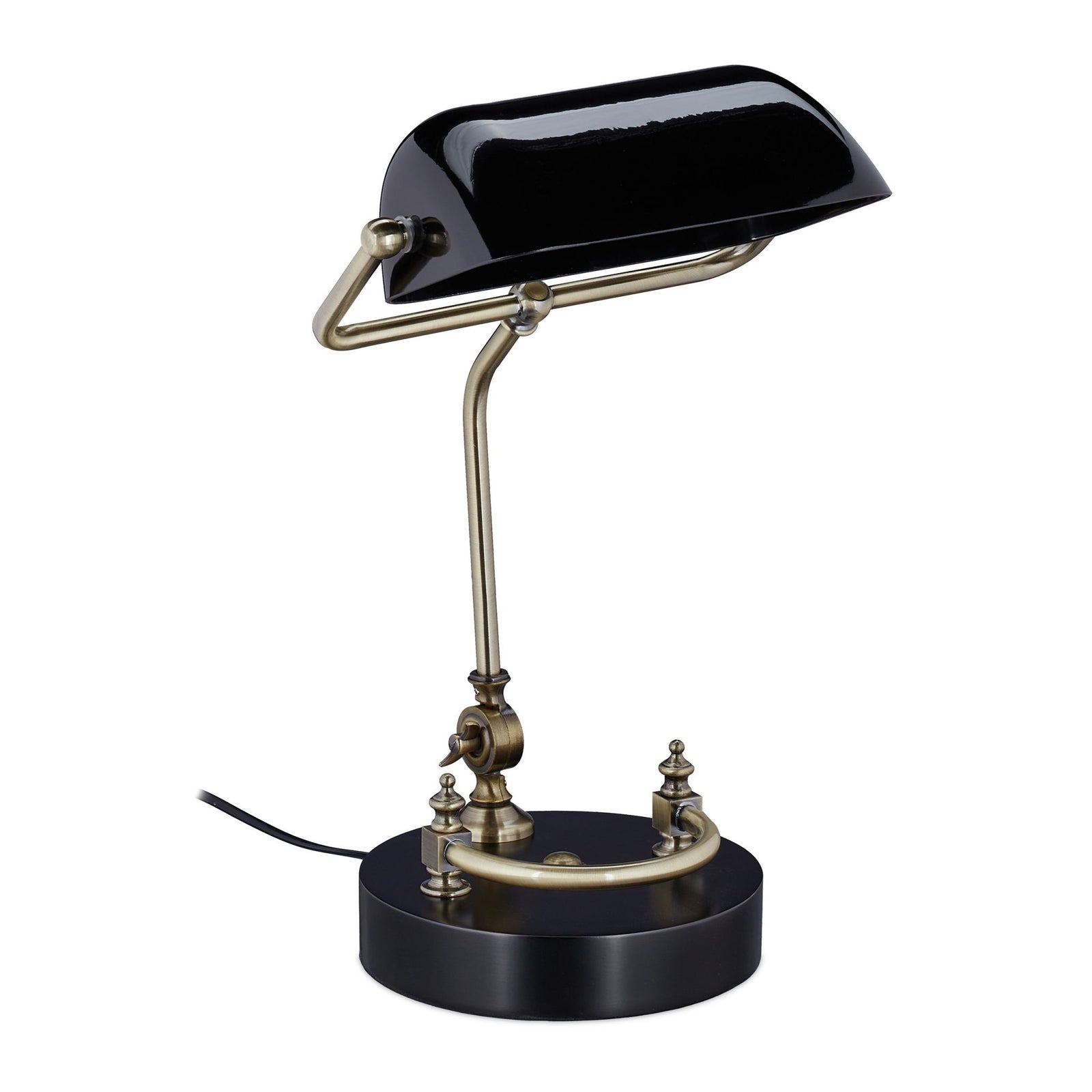 Lampe de Banquier Noir