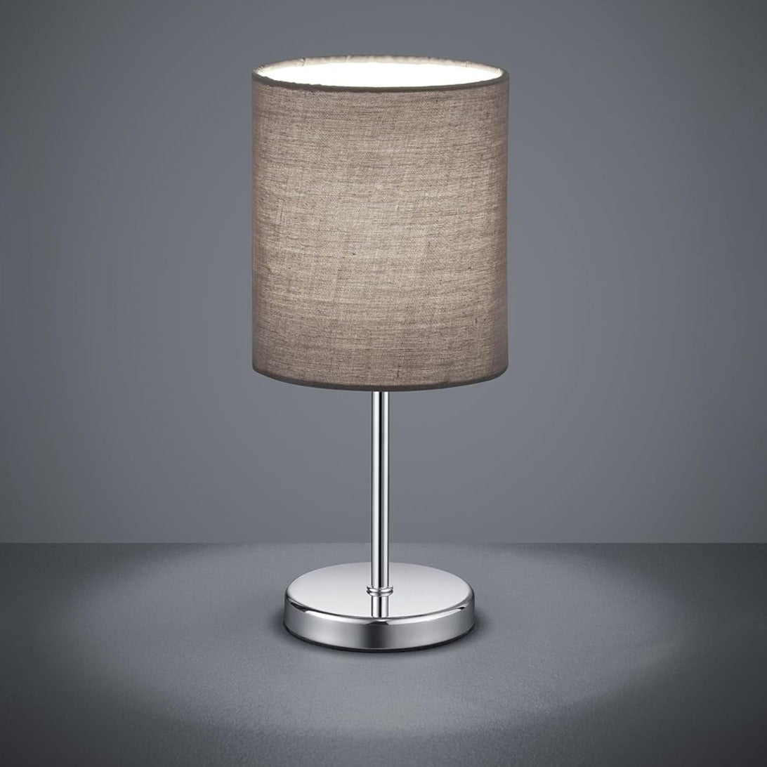 lampe a poser pied chrome