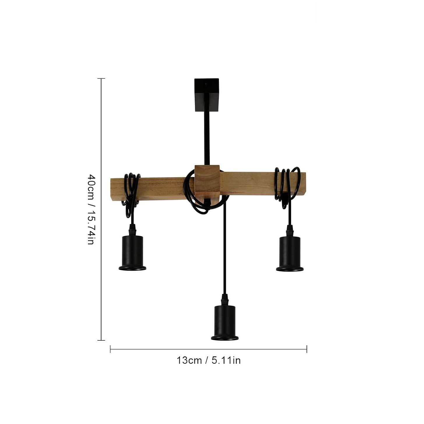 Lustre Entrée Industriel