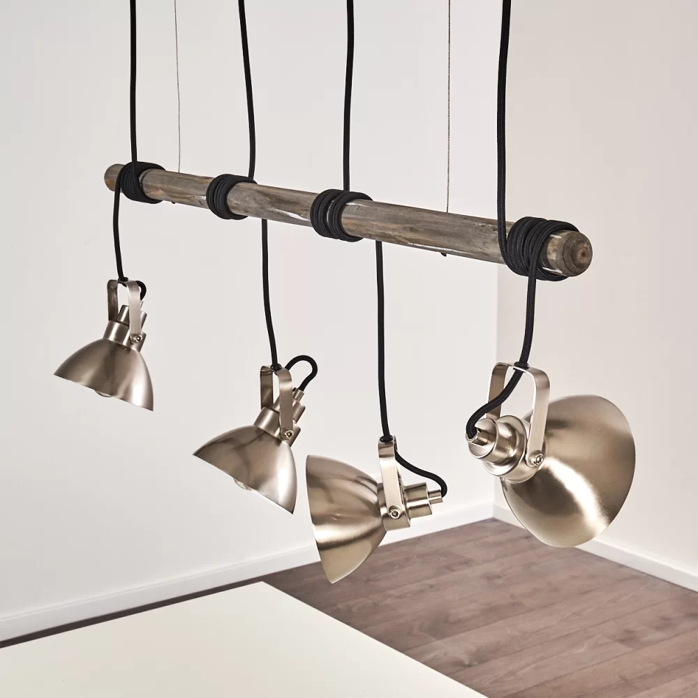 Lustre Industriel 4 Spots