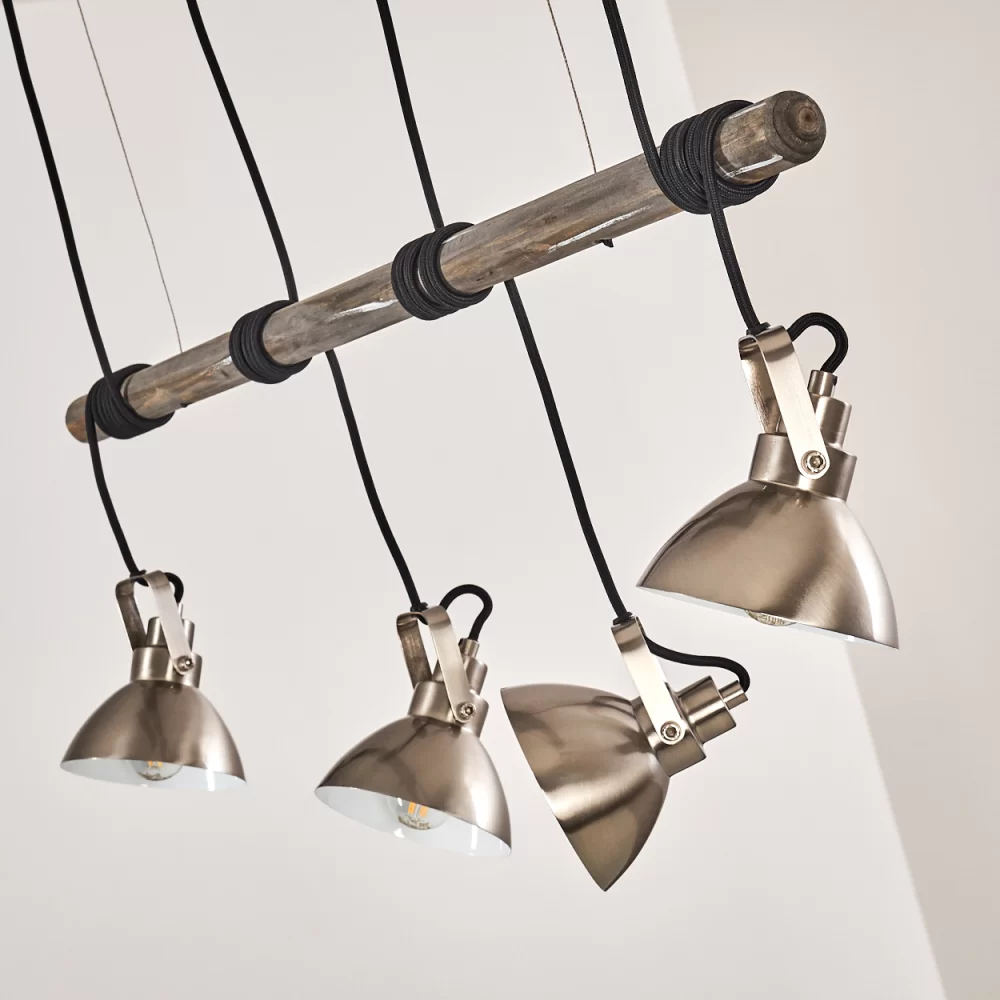 Lustre Industriel 4 Spots