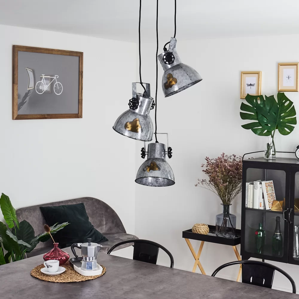 Lustre Industriel Ancien