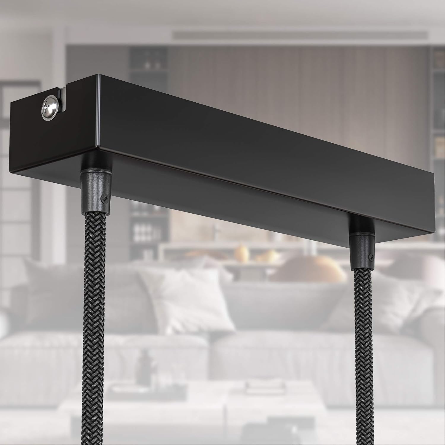 Lustre Industriel Bois