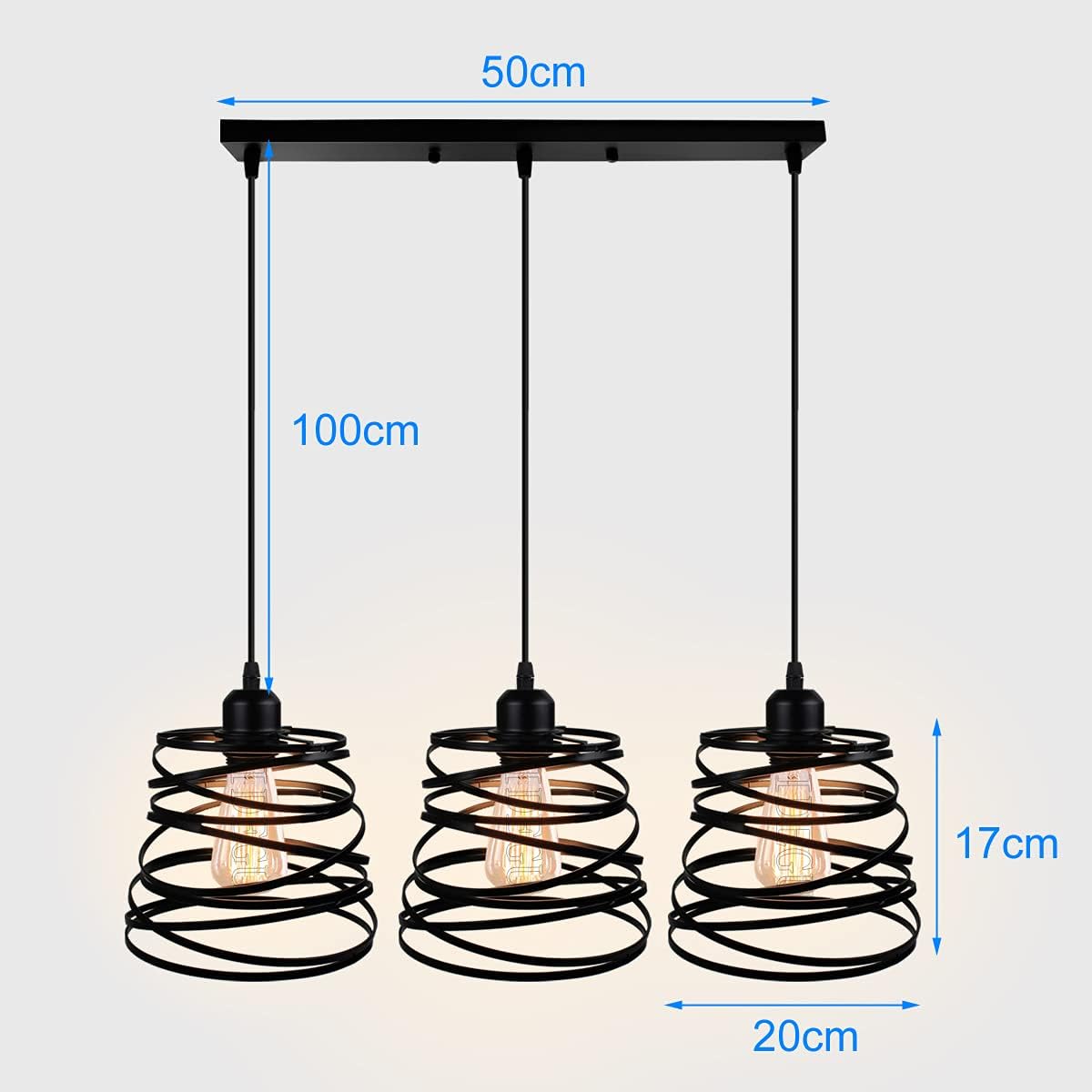 lustre design metal noir