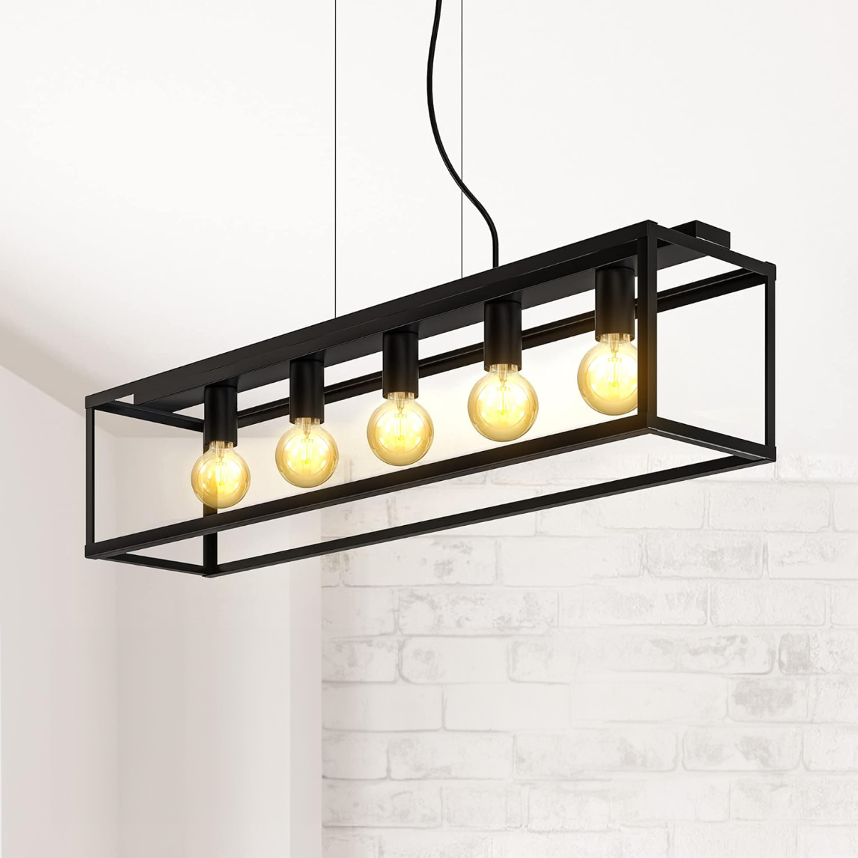 Lustre Industriel Rectangulaire