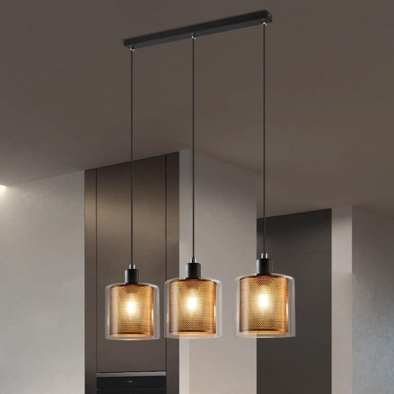 Lustre Industriel Verre