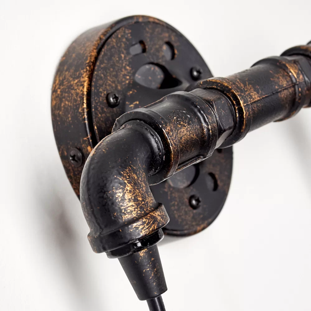 Lustre Mural Industriel