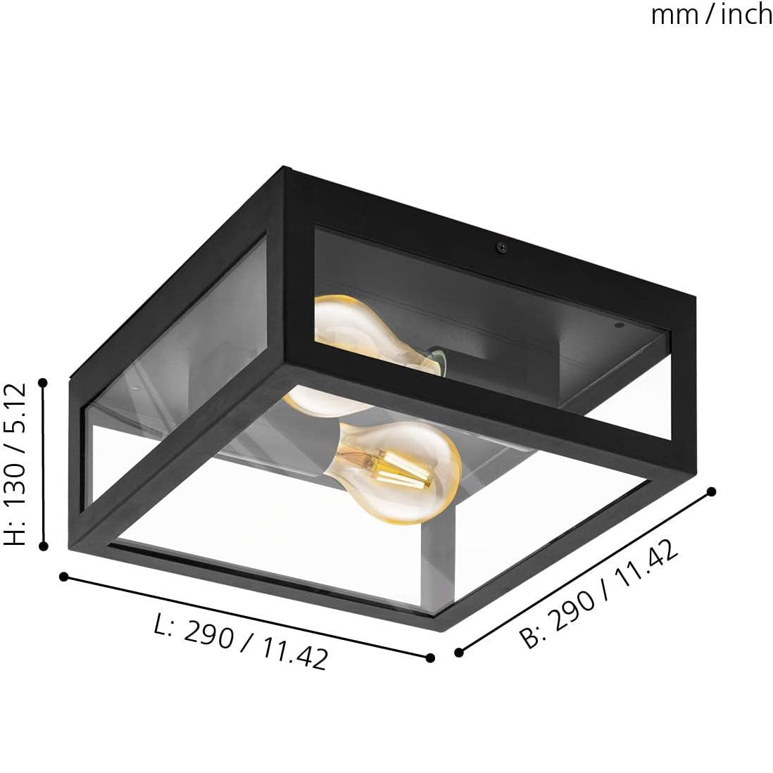 Plafonnier Extérieur Industriel