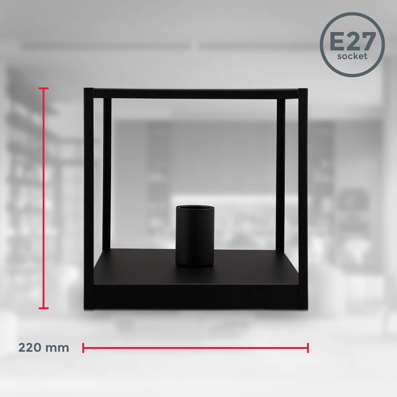 Plafonnier Industriel Carré