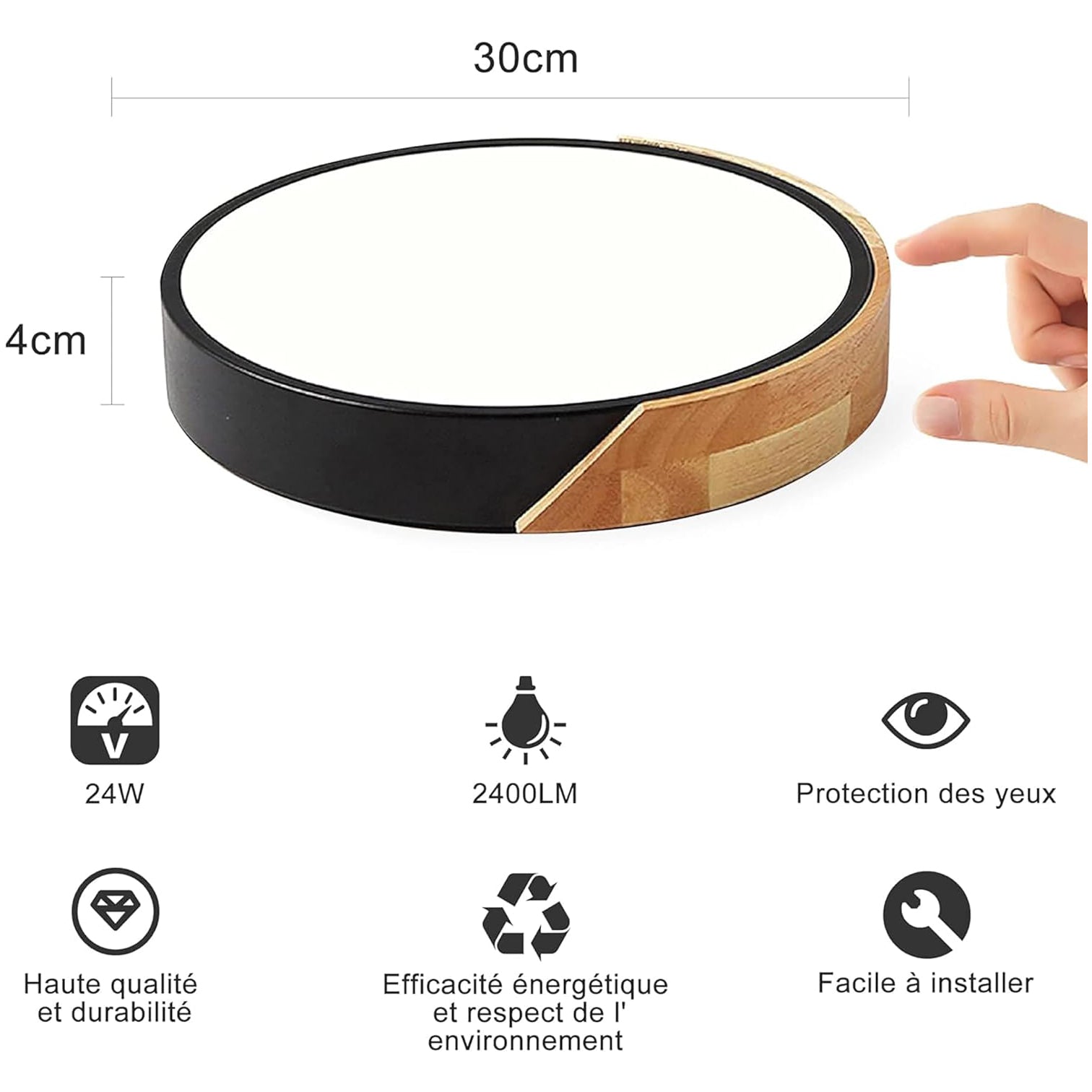 Plafonnier Industriel Rond