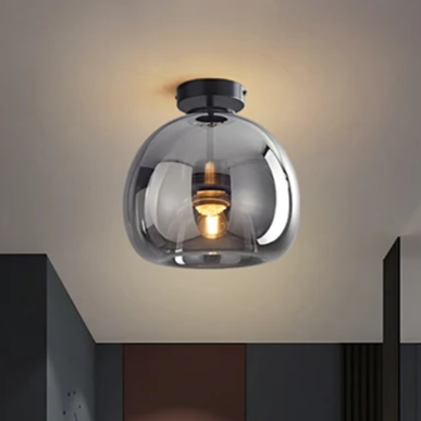 Plafonnier Verre Soufflé