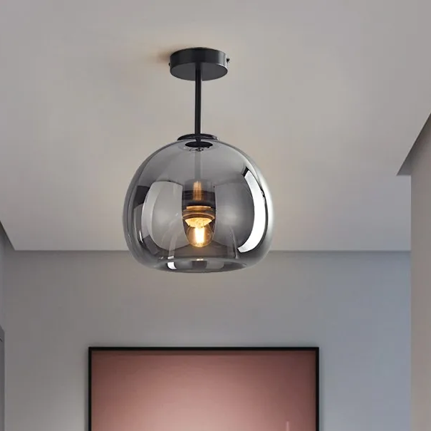 Plafonnier Verre Soufflé