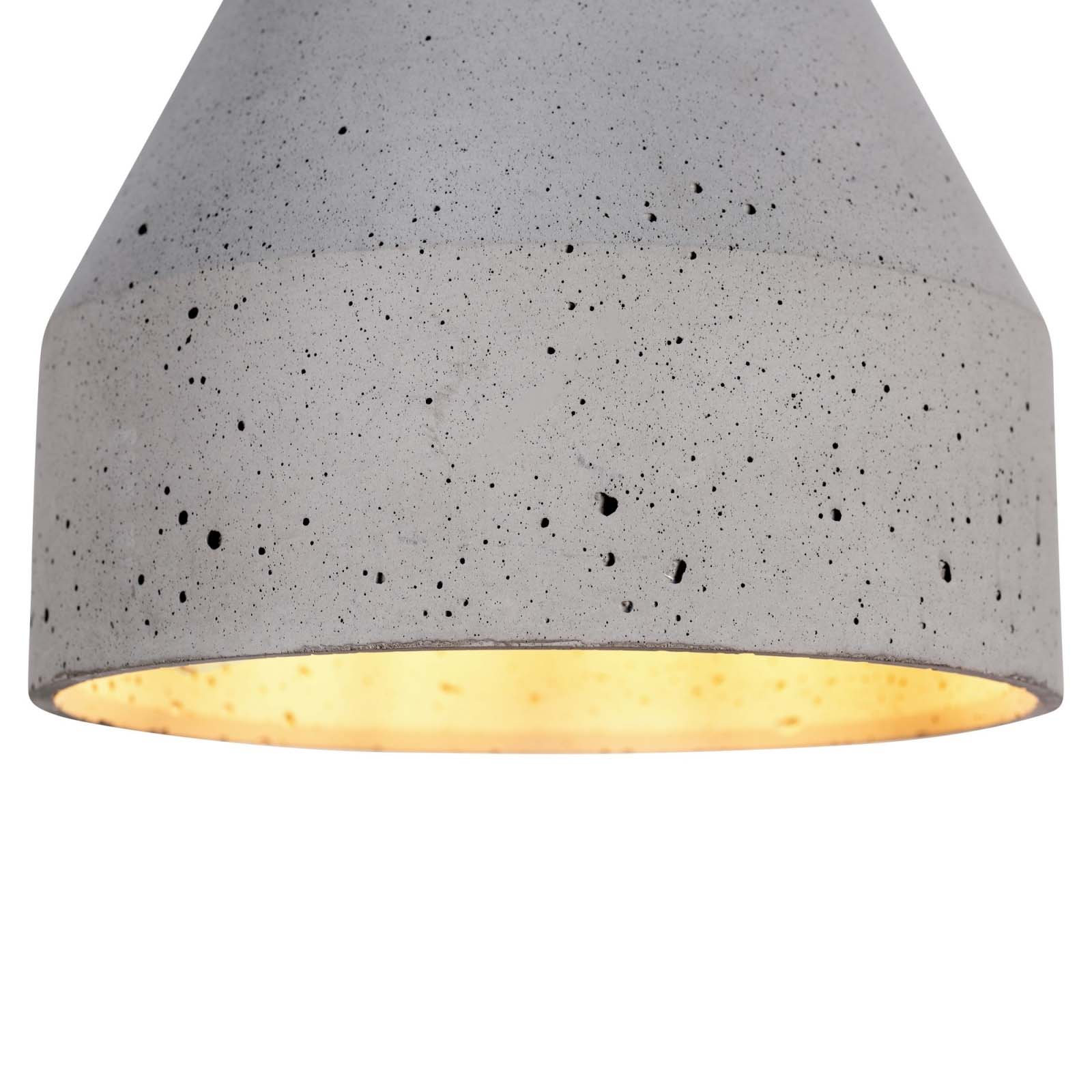 Suspension Béton et Bois