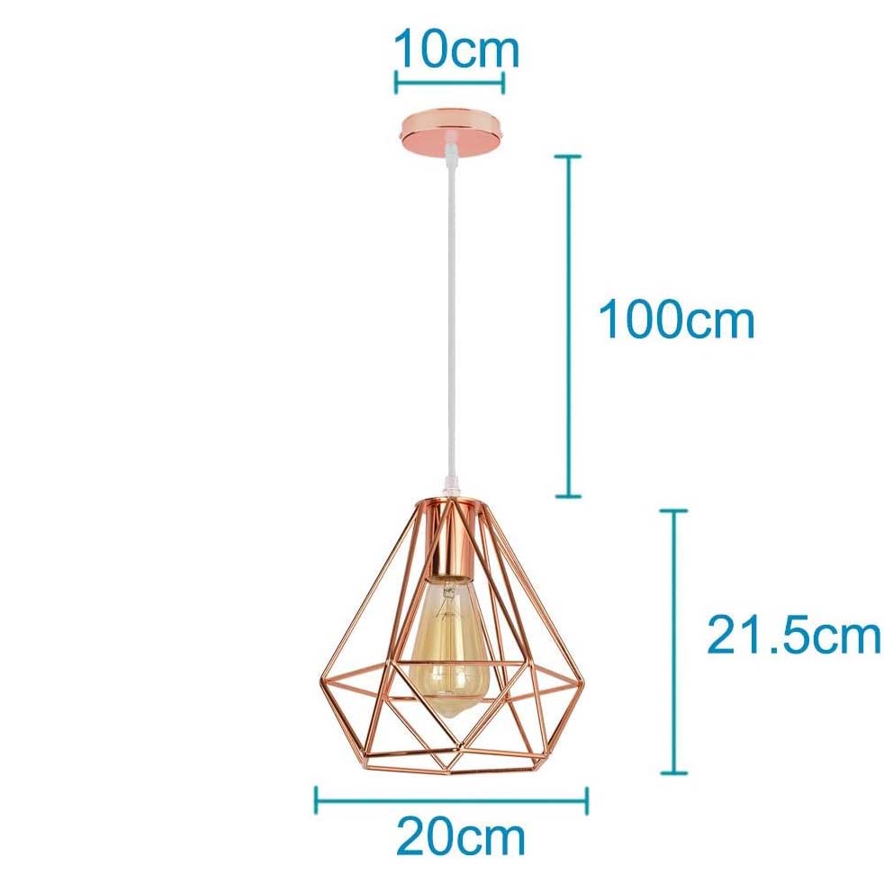 Suspension Cage Cuivre