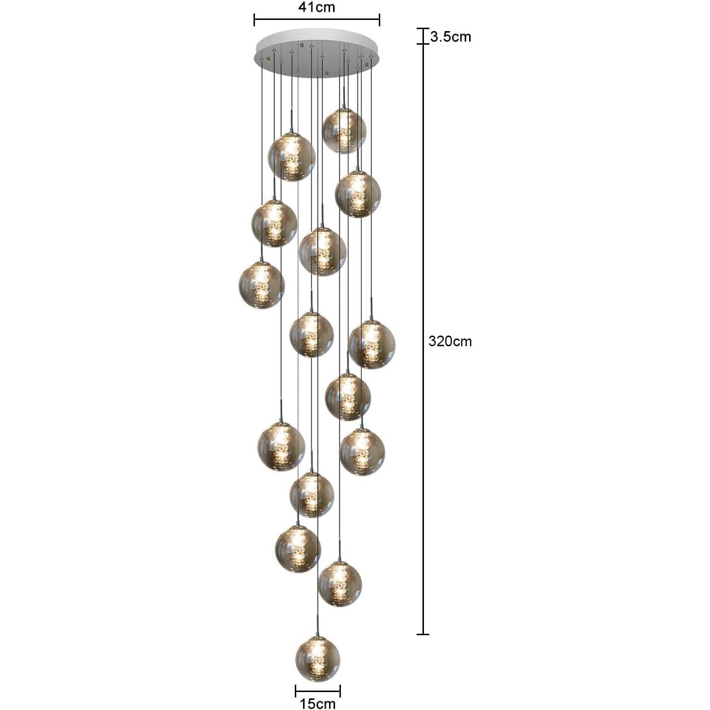 Suspension Escalier Industriel