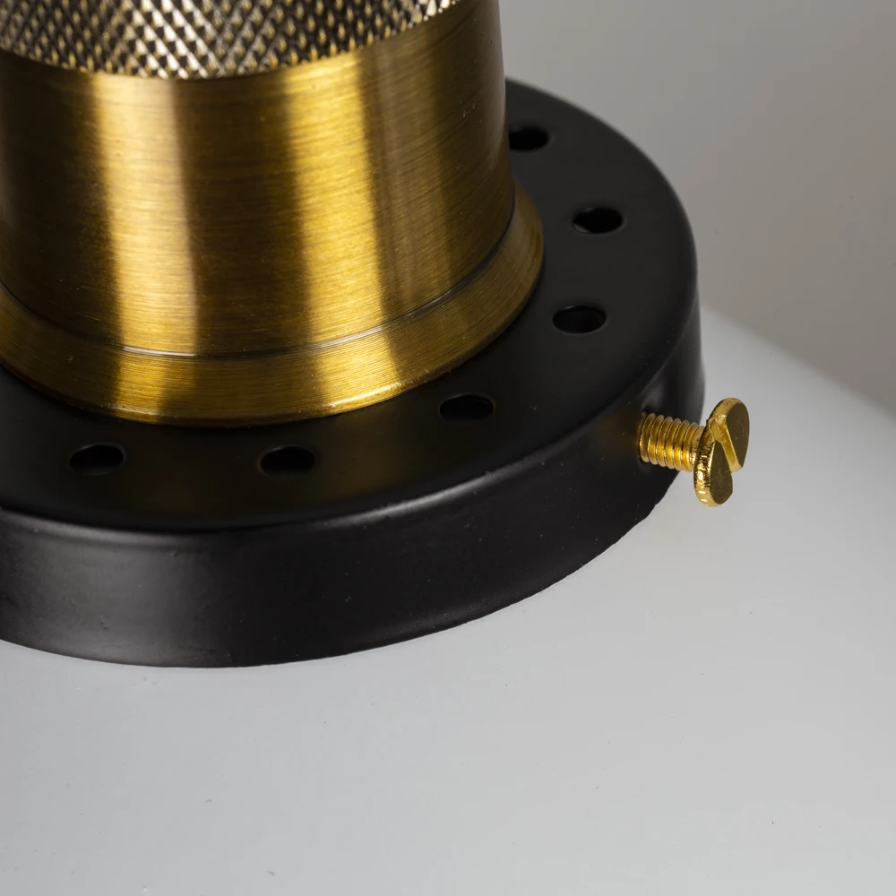 Suspension Industrielle Blanche