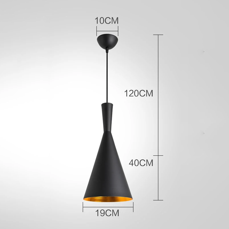 Suspension Industrielle Conique