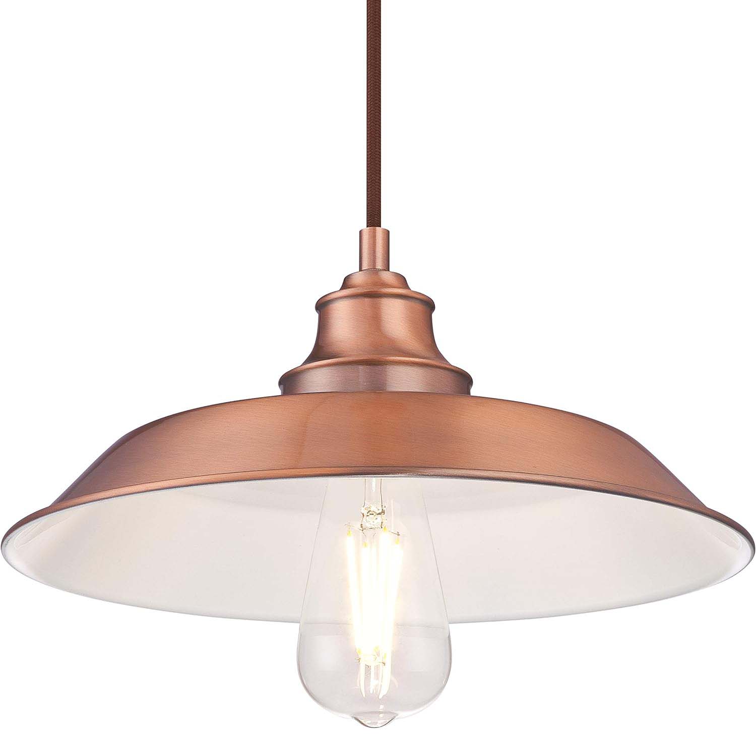 Suspension Industrielle Cuivre