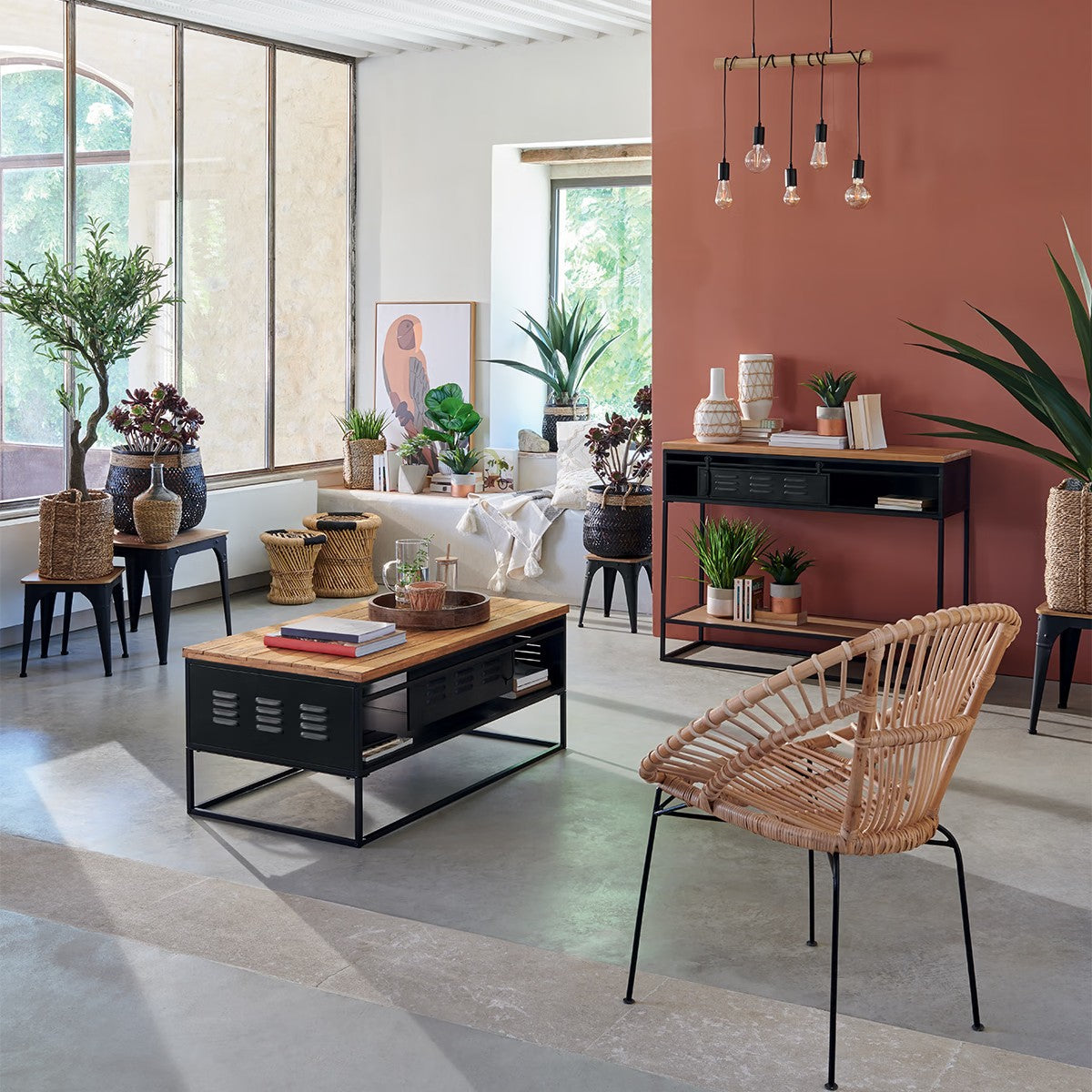 Suspension Industrielle Detroit