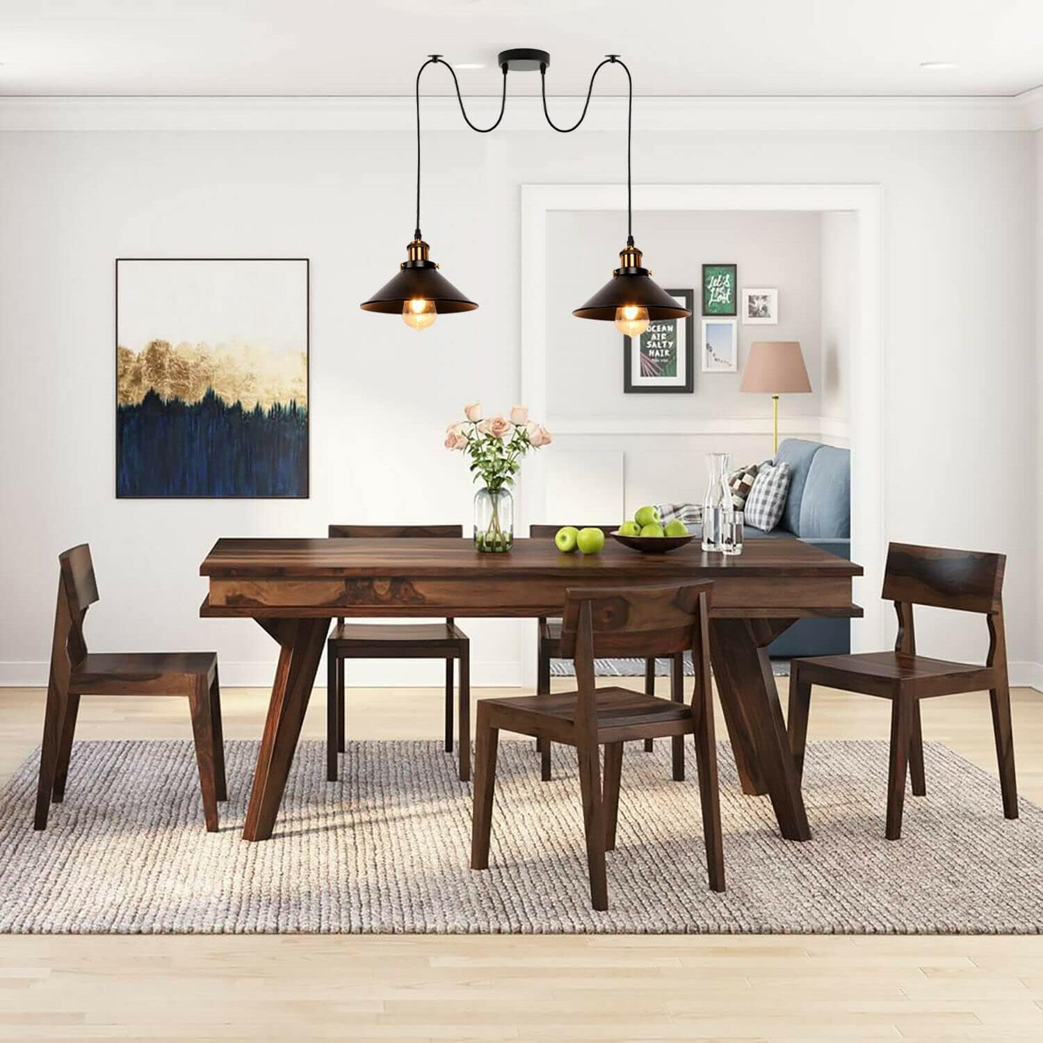 Suspension Industrielle Double