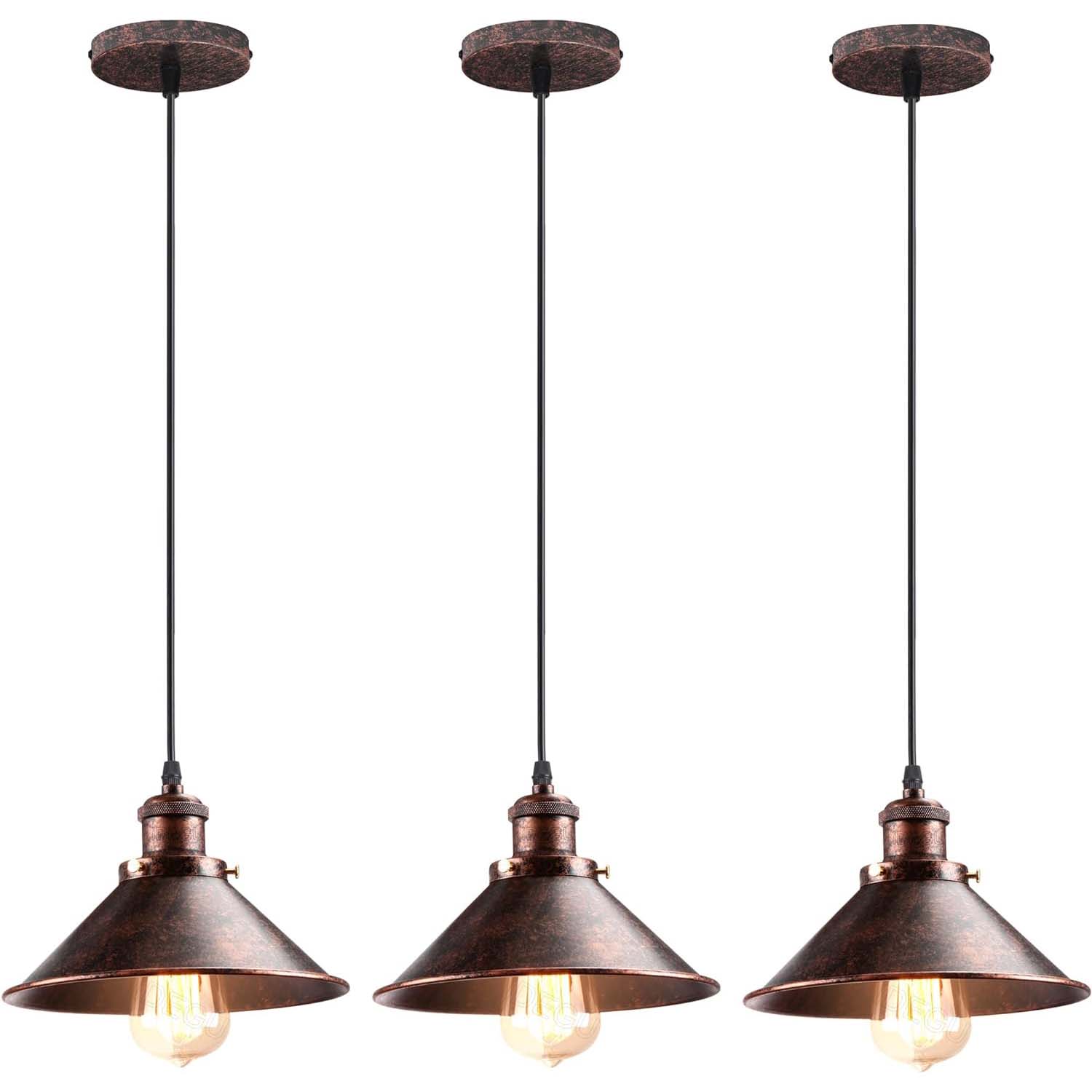 Suspension Industrielle Rouille