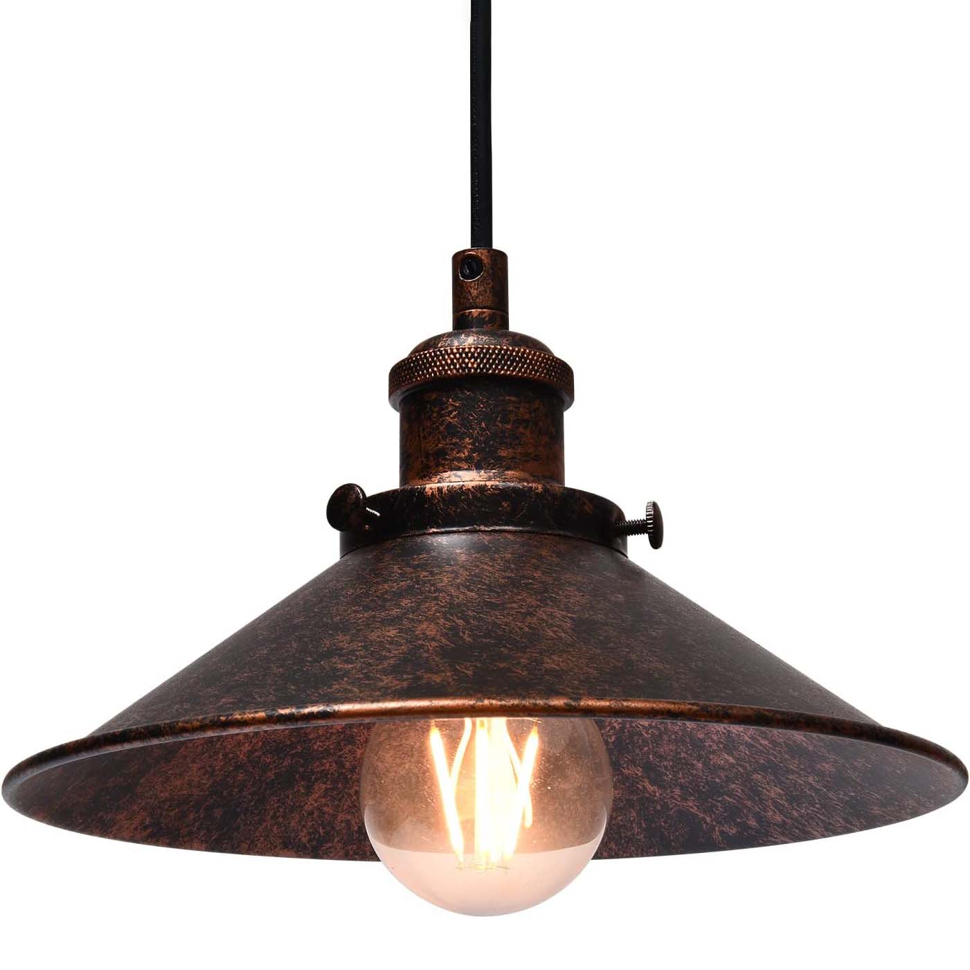 Suspension Industrielle Rouille