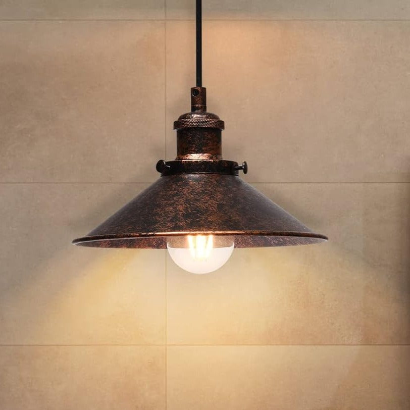 Suspension Industrielle Rouille