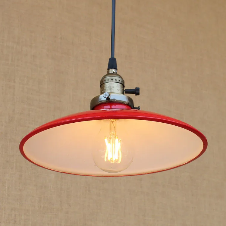 Suspension Industrielle Émaillée