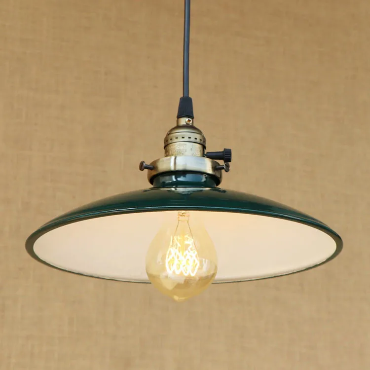 Suspension Industrielle Émaillée