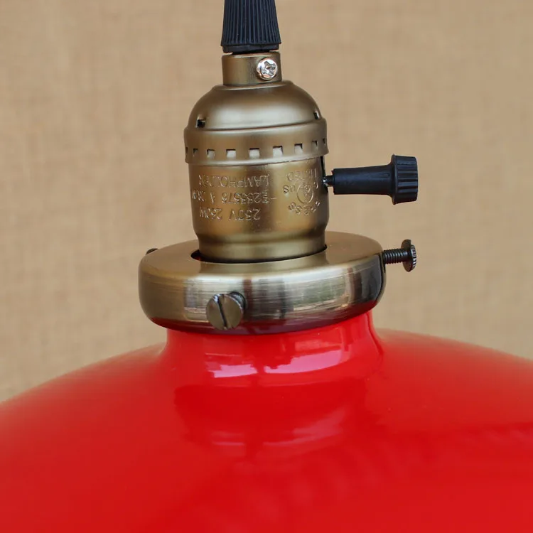 Suspension Industrielle Émaillée