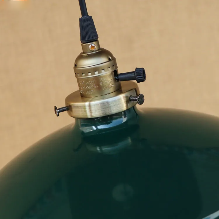 Suspension Industrielle Émaillée