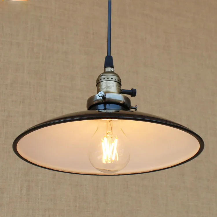 Suspension Industrielle Émaillée