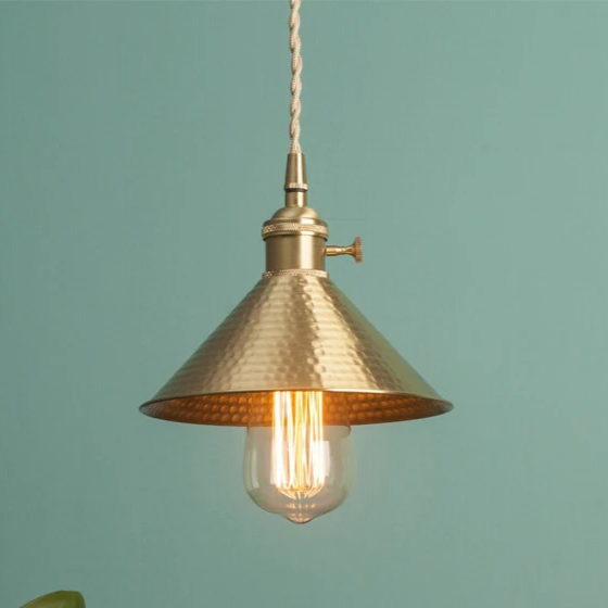 Suspension Laiton Martelé