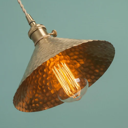 Suspension Laiton Martelé