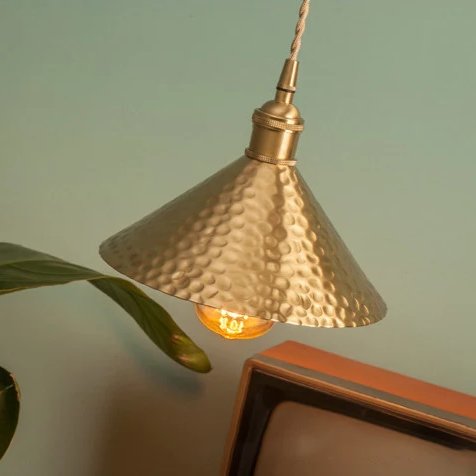 Suspension Laiton Martelé