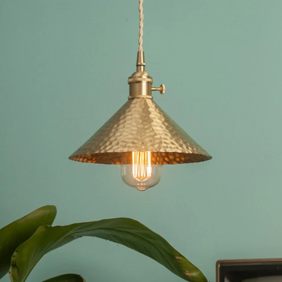 Suspension Laiton Martelé