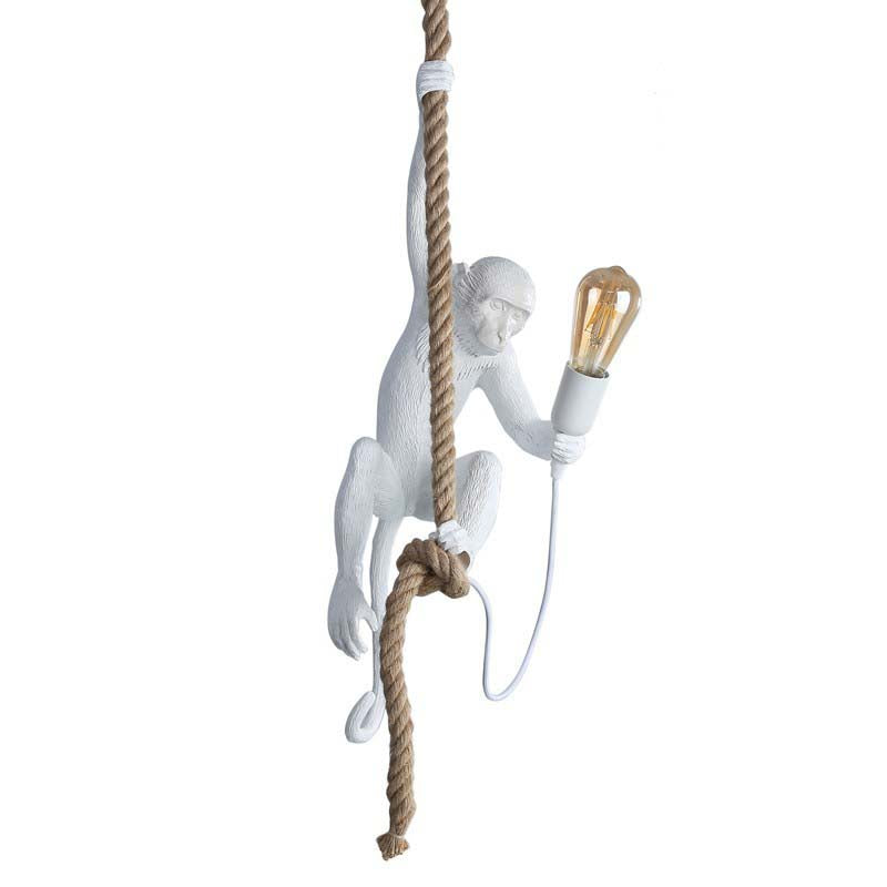 Suspension Singe Blanc