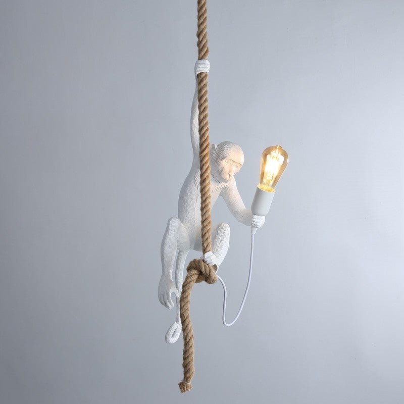 Suspension Singe Blanc