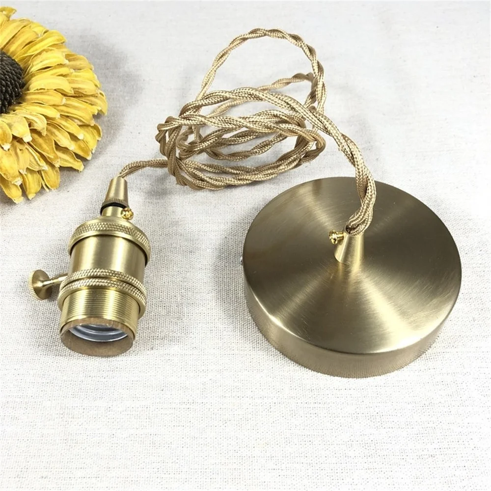 Suspension Verre et Laiton