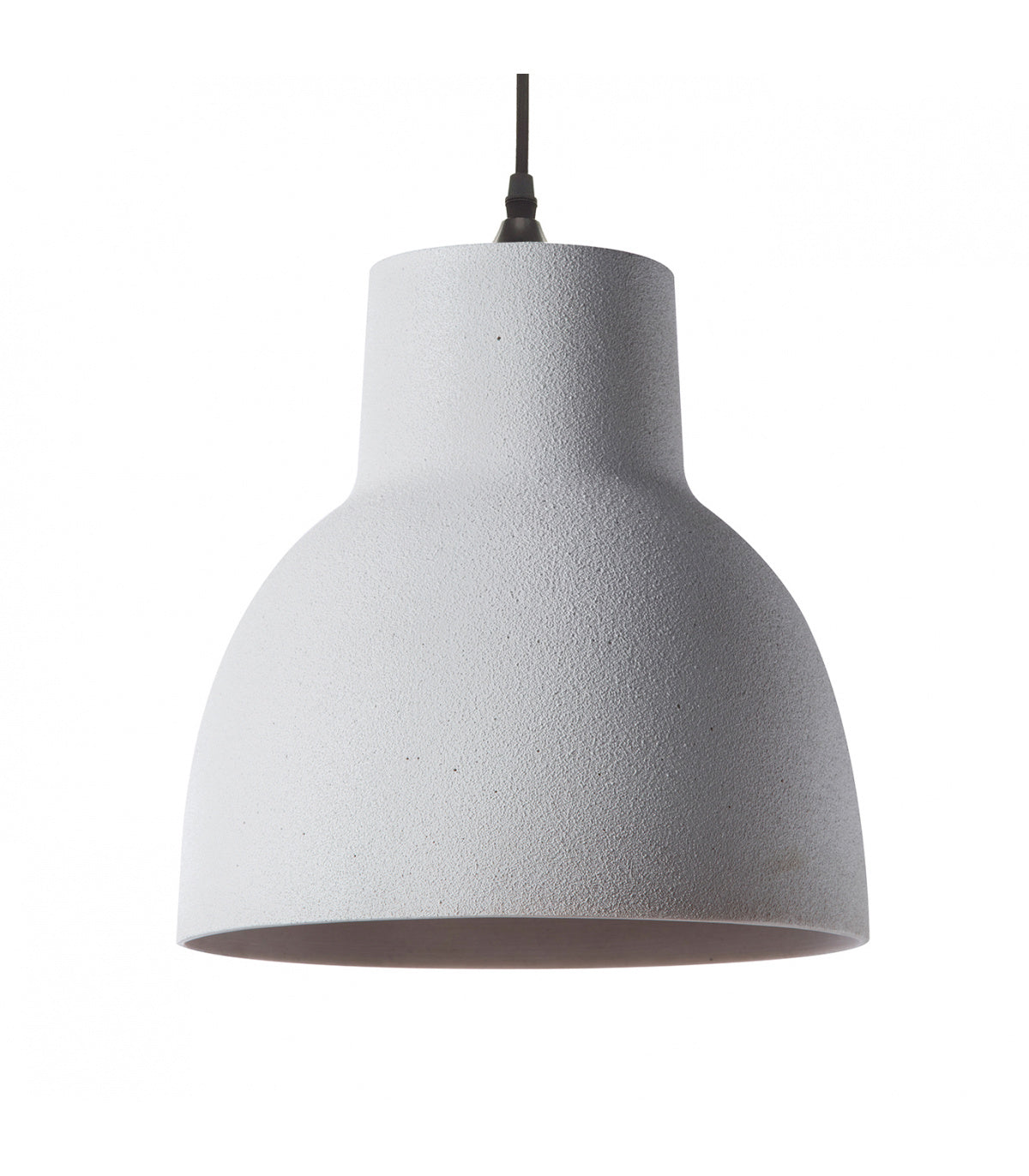 Suspension Béton Blanc