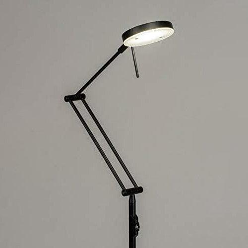 Lampadaire Industriel Noir Liseuse