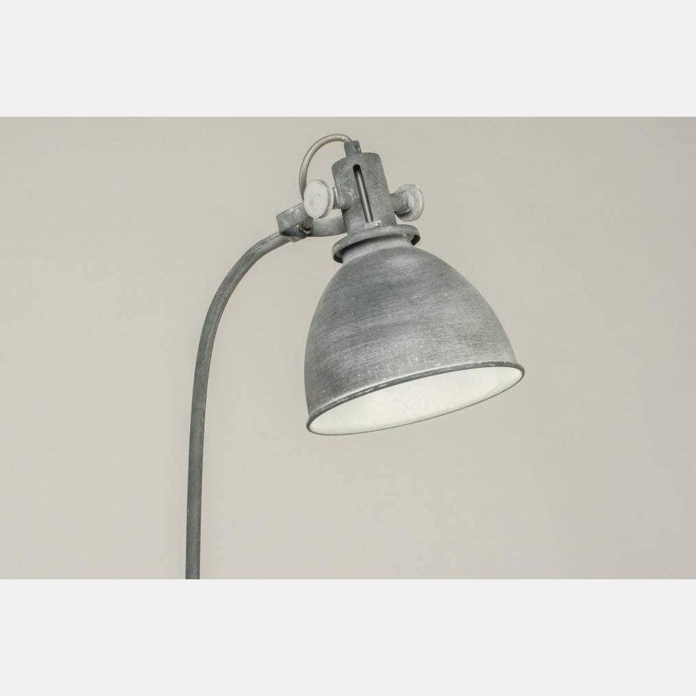 Lampadaire Salon Industriel Gris Patiné