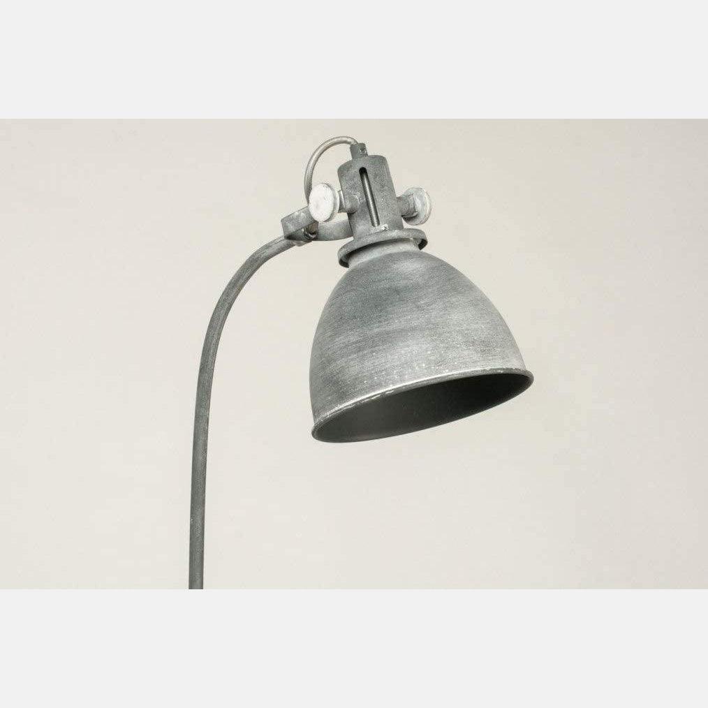 Lampadaire Salon Industriel Gris Patiné