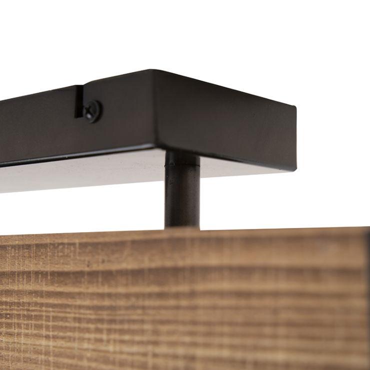 Plafonnier Poutre en Bois