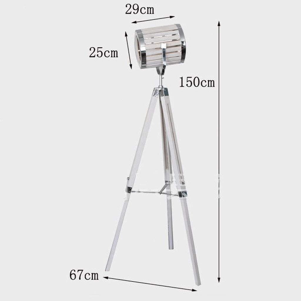 Lampadaire Cinema Industriel Tonneau