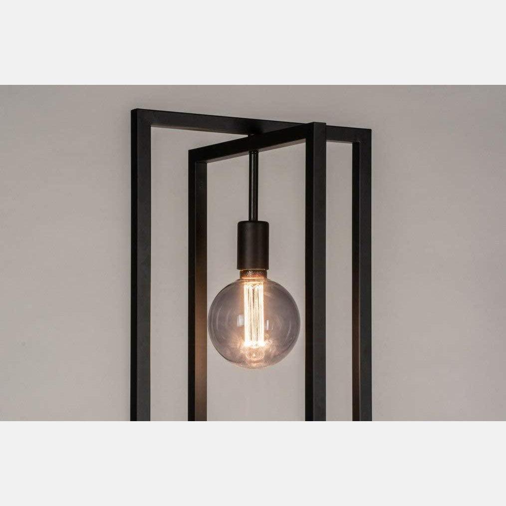 Lampadaire Industriel Noir Olga