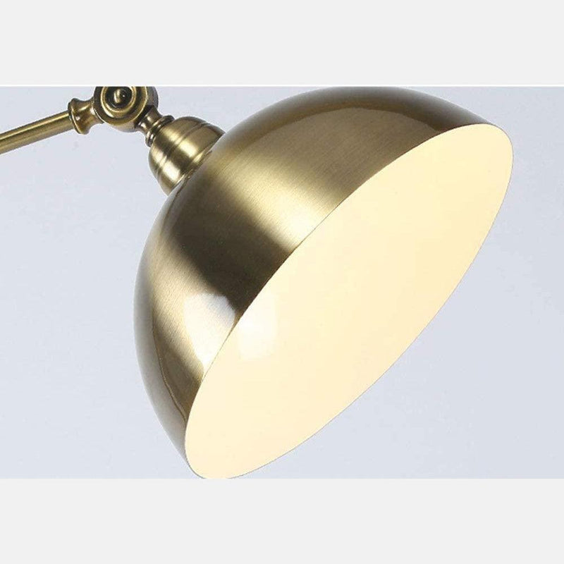 Lampadaire Salon Industriel Laiton Chic | Mon Luminaire Industriel