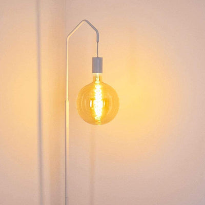 Lampe de Salon sur Pied Industrielle - Design Blanche