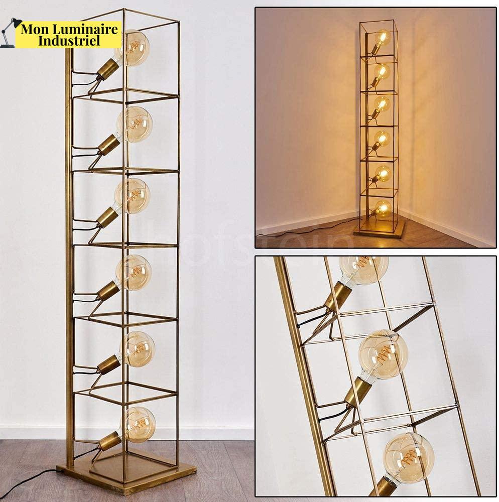 Lampadaire Salon Industriel Brooklyn 6