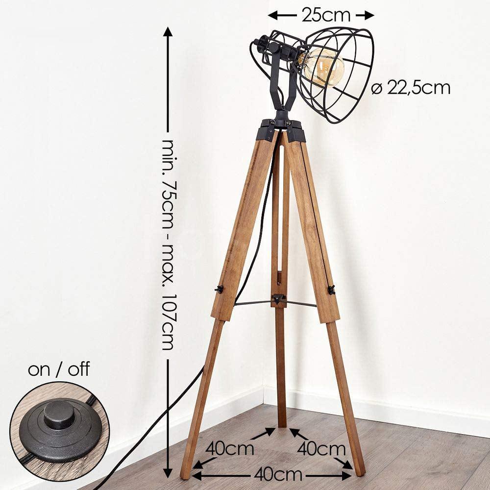 Lampadaire Esprit Industriel